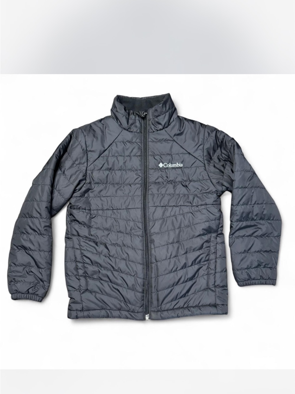 Columbia Kids Black Quilted Packable Puffer Jacket